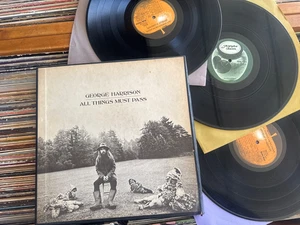 George Harrison All Things Must Pass 1980 Apple Rock&Roll Vinyl Box - Picture 1 of 3