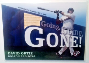 2004 Topps Pristine Going Going Gone David Ortiz Game Used Bat #GGG-DO Red Sox - Picture 1 of 2