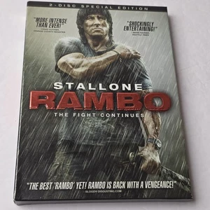 Rambo the fight continues 2-dsic special DVD *BUY 2 GET 3 FREE* - Picture 1 of 2