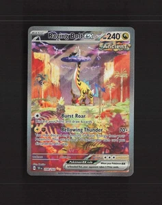 Raging Bolt ex 208/162 Temporal Forces Full Art Ultra Rare Holo Pokemon Karte NM - Bild 1 von 10