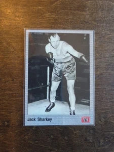 AW Sports Jack Sharkey 1991 Boxing Card VG Condition  - Picture 1 of 2