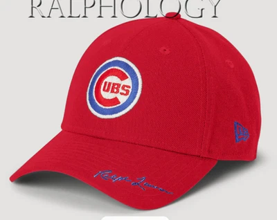 Chicago Cubs Polo Ralph Lauren 49FORTY Big Pony New Era Baseball Hat Cap LTD - Image 1 of 2