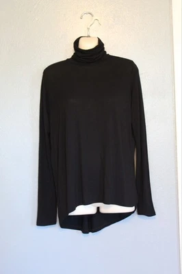 Camiseta Top Majestic Filatures Extrafina Superlavada Deluxe Negra Talla 2 Pequeña Foto 1 de 4