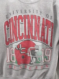 Vintage University of Cincinnati Bearcats Sweatshirt Herren Small NCAA Football - Bild 1 von 10