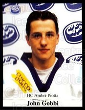1999-00 Swiss Panini Stickers #9 John Gobbi