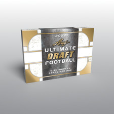 Leaf Ultimate Progetto 2022 Football nfl Hobby Box 5 Autographs per Box
