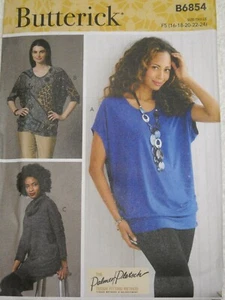 Tops y túnica Misses talla 16-24 Butterick 6854 patrón de costura * - Imagen 1 de 2