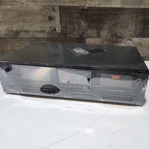 Onkyo TA RW44 Stereo Dual Cassette Tape Deck Dolby System Dubbing Soft Touch - Picture 1 of 12