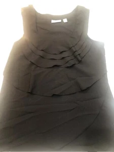 New York & Company Women Black Sleeveless Blouse Small - Picture 1 of 8