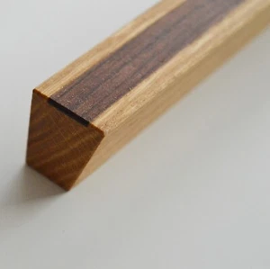 Maniglie da negozio moderne minimali cassettiere maniglie per armadi rovere/noce oiled, LA 320 mm - Foto 1 di 3