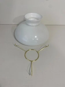 Trípode Aladdin y pantalla para 23 lámparas de vidrio pantalla de ópalo 140 mm de diámetro borde paquete - Imagen 1 de 24