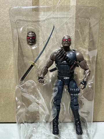 Marvel Legends Blade Man Thing BAF Wave Loose Netflix Complete Cover