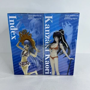 Tahiti Toaru Majutsu No Index II Swimming Kanzaki Kaori & Index Figure Set - Bild 1 von 6