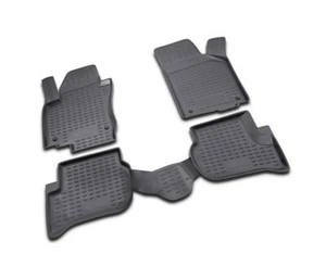 Set TPE Black Car Floor Mats for Volkswagen Golf Plus 2004 2005 2006 2007 2008 - Picture 1 of 4