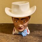 Vintage Figural Hard Plastic ROY ROGERS Creamer Cup King Of The Cowboys