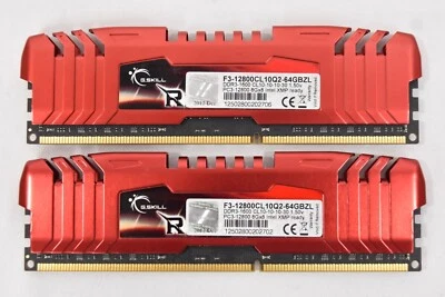 16GB (2x8GB)  G.Skill RipjawsZ F3-12800 CL10Q2-64GBZL Desktop RAM Memory - Image 1 of 3