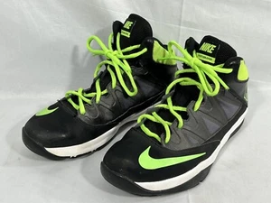 Nike Stutter Step 599288-002 Black Neon Green White Size 6Y - Picture 1 of 13