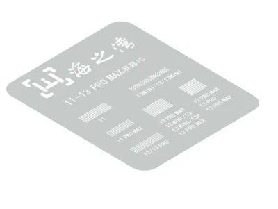 DR. SMARTPHONE Stencil Reballing BGA stencil per display LCD iPhone 11 12 13 14