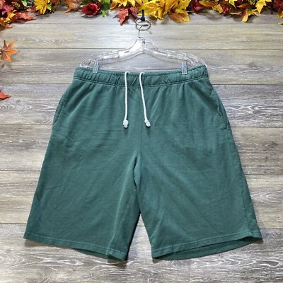 Pantalones Cortos City Streets Talla Grande (34-38” Cintura) Verde Cordón Salón 10” Entrepierna Foto 1 de 4