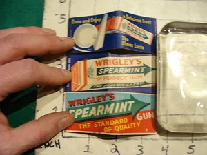 vintage Matches 1930's or 40's: 3 Wrigley's Spearmint gum all differant - Picture 1 of 5