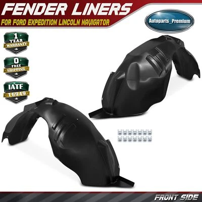 2 шт передних внутренних накладок на крыло для Ford Expedition Lincoln Navigator 2007-2014 - Изображение 1 из 4