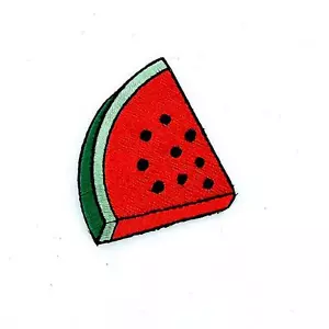 Patch patches embroidered iron on backpack biker pizza watermelon badge - Picture 1 of 1