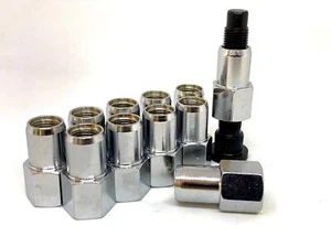 Holden Commodore 20 Open End AutoDrag Wheel Nuts 12mm x 1.5 studs x 3/4" - Picture 1 of 6
