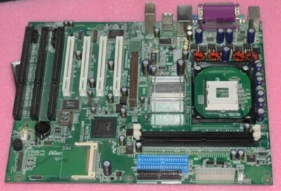 845G ISA PLUS Socket 478 Pentium 4 Motherboard With 3 ISA Slots + 2.8G CPU - Image 1 of 4
