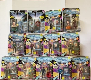 13 STAR TREK Rare Vintage COLLECTOR QUALITY Numbered Action Figures (Lot) NIP - Picture 1 of 14