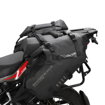 Rhinowalk Motorcycle Pannier Side Bag Waterproof 28L Travel Shoulder Bag For Adv - Image 1 of 4