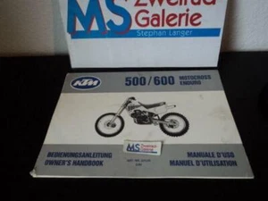 KTM 500 600 Motocross Wartungsanleitung Manual Handbuch Bedienungsanleitung - Bild 1 von 2
