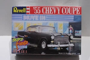 REVELL 1955 CHEVY COUPE SKIP’S FIESTA SERIES SCALE 1:25 MODEL KIT NEW - Picture 1 of 5