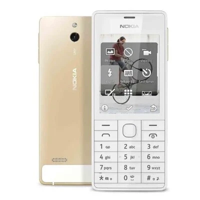 Teléfono Móvil Original Desbloqueado Nokia 515 Doble Sim 2.4" 5MP Bluetooth JAVA FM 3G Foto 1 de 4