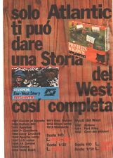 Soldatini Atlantic Far West Pubblicità 1977 Italian Magazine Advertising 18x13
