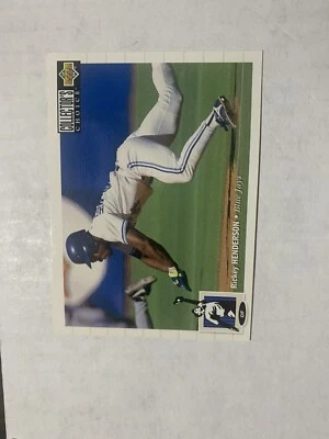 1994 Upper Deck Baseball Collector's Choice - #131 Rickey Henderson - Image 1 of 2