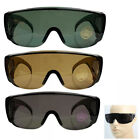 1 pièce grande couverture de sécurité pour lunettes de soleil coupe sur tous les verres protection UV 3 couleurs option