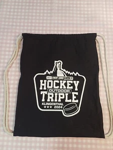 Hockey Triple Klingeltal  2024*  DEL 2 Event Game Turnbeutel * Rucksack *  * neu - Bild 1 von 2