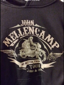 John Mellencamp's "No Better Than This" 2010 & 2011 Concert Tour Hoodie - Picture 1 of 3