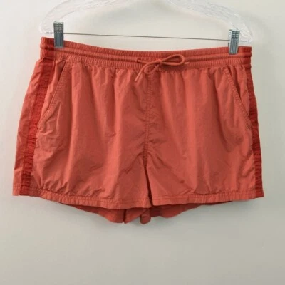 Pantalón Corto Athleta Expedition Mujer 8 Naranja/Rojo Cordón Elástico 2" Entrepierna Nylon Foto 1 de 3