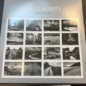 Scott #5854 Ansel Adams Full Sheet of 16 Stamps - MNH -2024-US - Picture 1 of 1