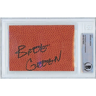 Bree Green Signed Basketball Cut Beckett BAS Slabbed Harlem Globetrotters Auto - Image 1 of 4