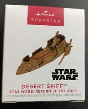 2023 Hallmark Keepsake Star Wars ROTJ Desert Skiff Miniature Ornament