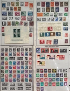 Lot Deutschland alte Briefmarken Sammler gebraucht/MH-- - Bild 1 von 2