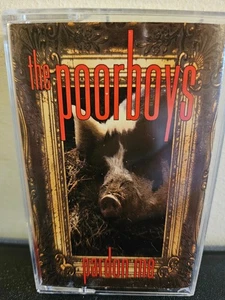 THE POORBOYS Pardon Me 1992 CASSETTE TAPE GLAM/HAIR METAL HARD ROCK - Picture 1 of 6