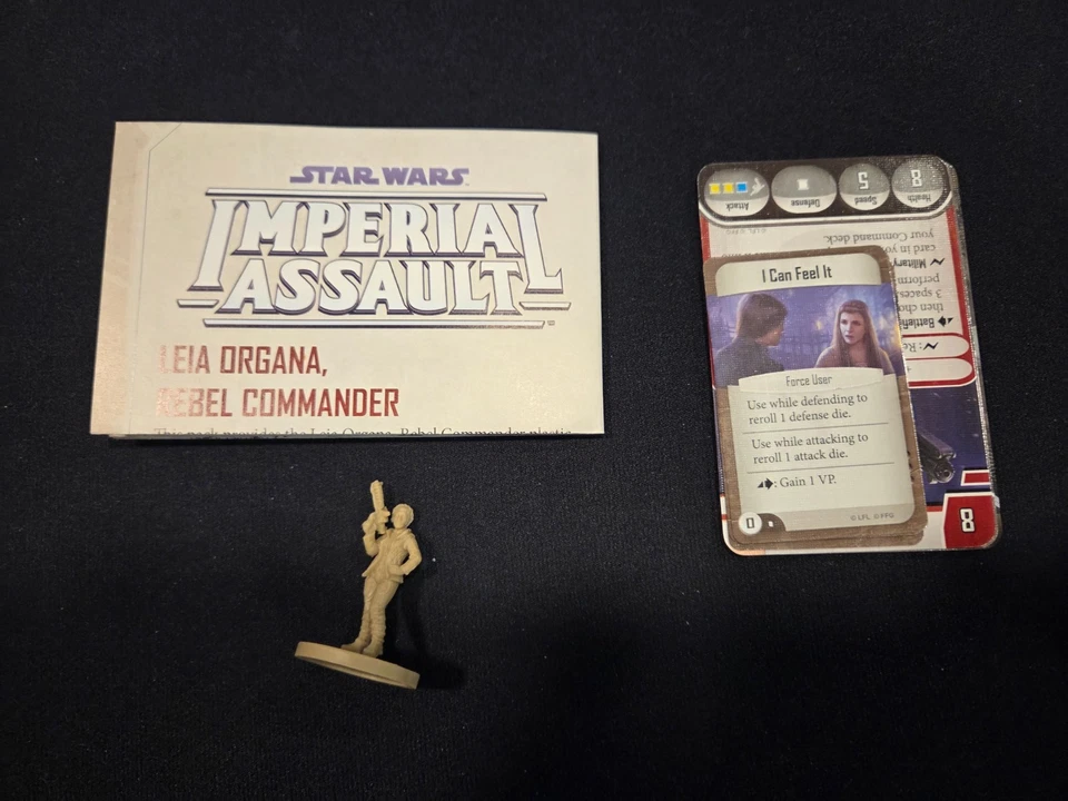 Juego de Mesa Star Wars Imperial Assault Ally Pack Leia Organa Rebel Commander Foto 1 de 1