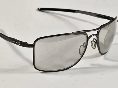 Oakley Gauge 8 Gray / Silver Metal Black Edge Designer Glasses Frames - Image 1 of 4