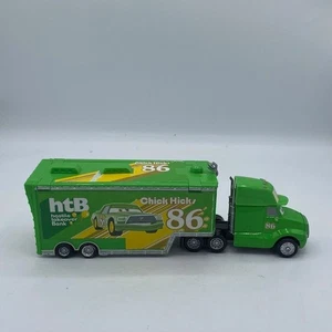 Disney Pixar Cars -  HTB CHICK HICKS HAULER 2016 - 1:55 Diecast - Picture 1 of 9