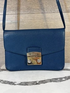 Furla Metropolis Mini borsa a tracolla blu navy - Foto 1 di 15