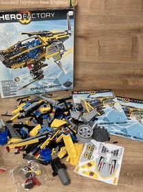 Lego Bionicle Hero Factory 7160 Drop Ship Building Set Orignal Box Incomplete