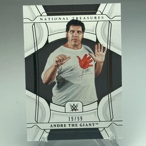 Andre the Giant 2022 Panini Chronicles National Treasures WWE /99 Legend HOF - Picture 1 of 2